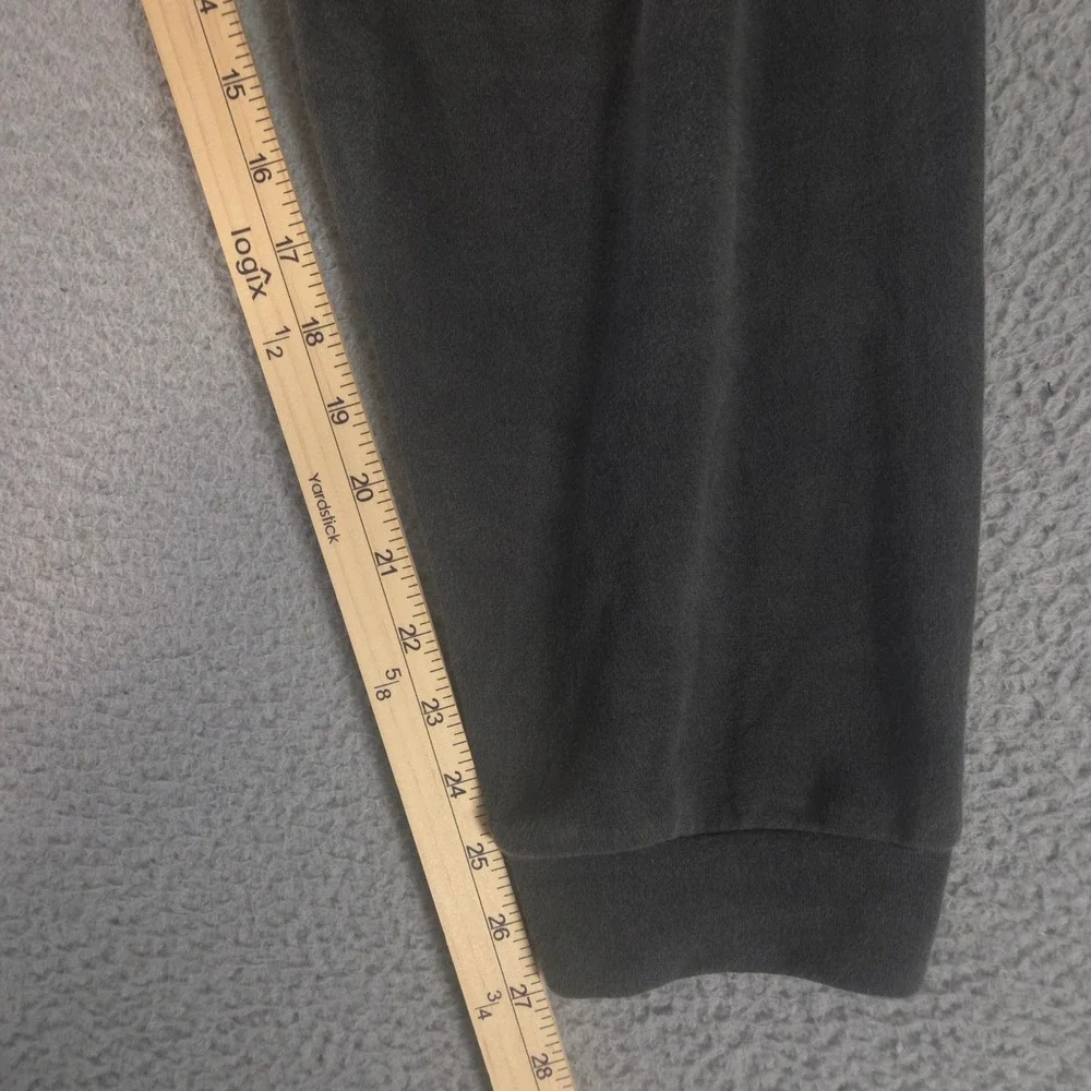 Adidas Sweatpants Mens Large Gray‎ Tapered Leg French Terry Jogger Pockets Logo